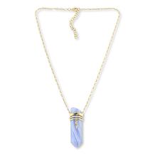 Rarities Gold-Plated Gemstone Obelisk 18" Necklace