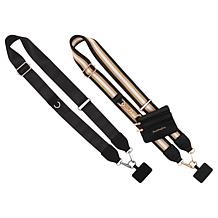 Rebecca Faith 2-pack Clip & Call Straps with Pouch