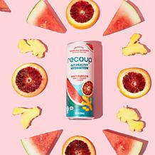 Recoup 12-pack Watermelon Blood Orange Organic Beverage with Ginger