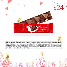 RED Chocolate 24-count Grab & Go Bars - Milk Chocolate