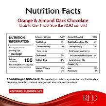 RED Chocolate 24 ct Sampler Bars w/ Tote Bag