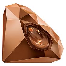 RED Chocolate 4-pk Diamond Truffles with Hazelnut Filling AS