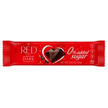 RED Chocolate 48-Count Grab and Go Dark Chocolate Bars