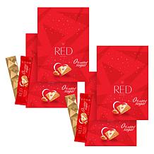 RED Chocolate 48-ct Grab and Go Blonde Chocolate Bars AS