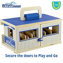Reeves Farms 1:32 Scale Wooden Stable Playset