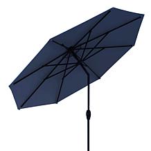 Reflection 9' OneClick Gen2 Navy Patio Market Umbrella