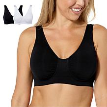 Rhonda Shear 2-pack Ahh Seamless Underwire Bra