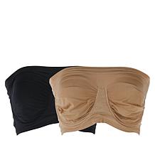 Rhonda Shear 2-pack Bandeau Ahh Bra