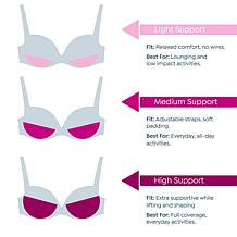 Rhonda Shear 2-pack Butterknit No Wire Underwire Bra with Lace
