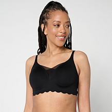 Rhonda Shear 2-pack Gel Bra with Scalloped Edge Detail