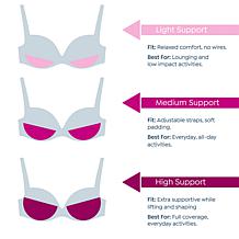 Rhonda Shear 2-pack Gel Bra without Back Closure