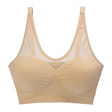 Rhonda Shear 2-pack Mesh Neckline Ahh Bra