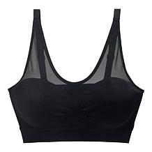 Rhonda Shear 2-pack Mesh Neckline Ahh Bra