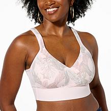 Rhonda Shear 2-pack Molded Cup Bra with Cross Back Mesh Detail