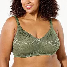 Rhonda Shear 2-pack Molded Cup Bra with Jacquard Print