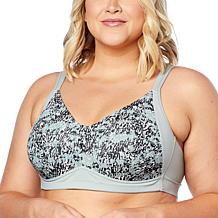 Rhonda Shear 2-pack Molded Cup Bra with Mesh Overlay