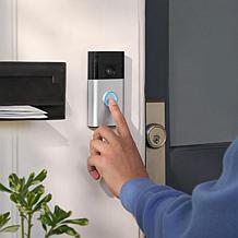 Ring Battery Doorbell with 2K Indoor Cam Plus & Ring Assist+