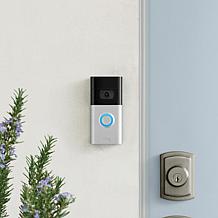 Ring Security Video Doorbell 3 with Extra Battery and Ring Assist+