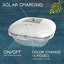 RIPPLE Floating Solar Pool Light with 9 Modes