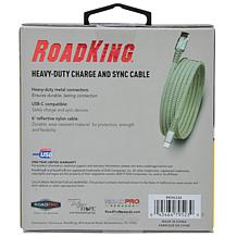 RoadKing 6 ft. Heavy Duty USB-A to USB-C Charge and Sync Cable
