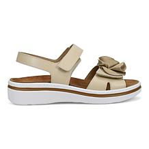 Ron White Francis Leather Footbed Sandal