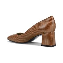 Ron White Lucille Liz Leather Heeled Pump w/ All-Day Heels® Technology