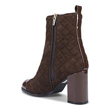 Ron White Michelle Quilted Suede Ankle Boot