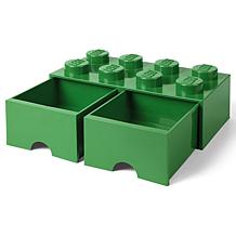 Room Copenhagen Lego Storage Brick Drawer 8 Dark Green