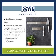 RSVP Deluxe 18" Magnetic Knife Bar