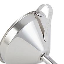RSVP Deluxe Funnel with Removable Filter 4"