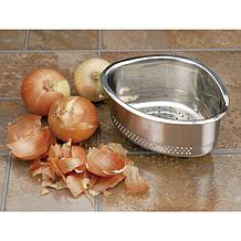 RSVP In-Sink Corner Basket Stainless Steel