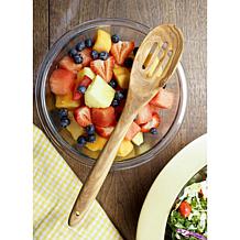 RSVP Olive Wood Slotted Spoon