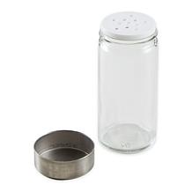 RSVP Round Clear Glass Bottle 3 oz.