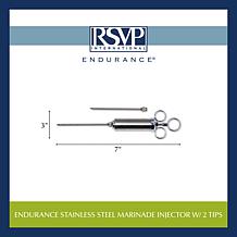 RSVP Stainless Steel Marinade Injector Set