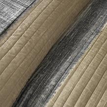 Saben King 8-piece Complete Bed and Sheet Set - Taupe