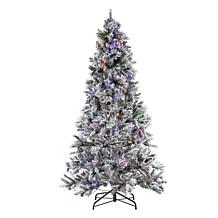 Safavieh 7.5' Pre-Lit Artificial Christmas Tree