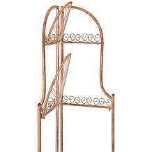 Safavieh Abarrane 4-Tier Outdoor Corner Shelf