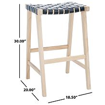 Safavieh Abreu Rectangle Bar Stool