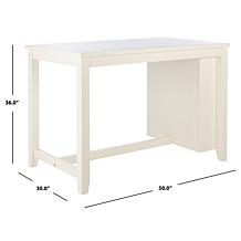 Safavieh Aero Rectangle Counter Table White