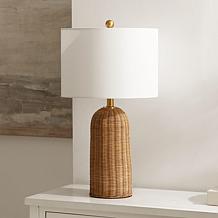 Safavieh Anto Natural Rattan Table Lamp 14" x 14" x 25.5"