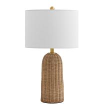 Safavieh Anto Natural Rattan Table Lamp 14" x 14" x 25.5"