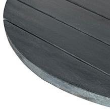 Safavieh Arcata Round Table - Teak Brown Finish