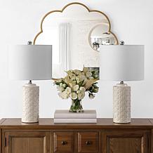 Safavieh Artef Navy Blue Ceramic 2-pack Table Lamps