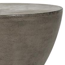 Safavieh Athena Concrete Accent Table - Gray