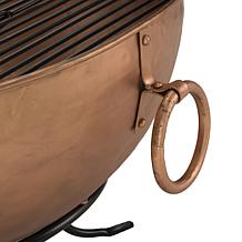 Safavieh Bangkok Fire Pit with Grate and Poker