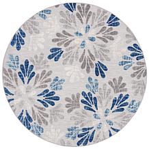 Safavieh Cabana Mila 6'-7" Round Indoor/Outdoor Rug
