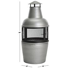 Safavieh Cartagena Fire Pit with Poker