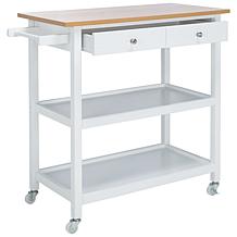 Safavieh Cohyn 2-Drawer 3-Shelf Kitchen Cart