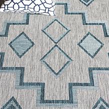 Safavieh Courtyard Aidan 6'-7" Square Indoor/Outdoor Rug