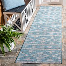 Safavieh Courtyard Freya 2'-3" X 8' Indoor/Outdoor Rug